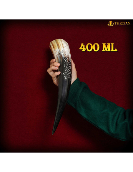 Corne à boire Viking modèle Ravan...