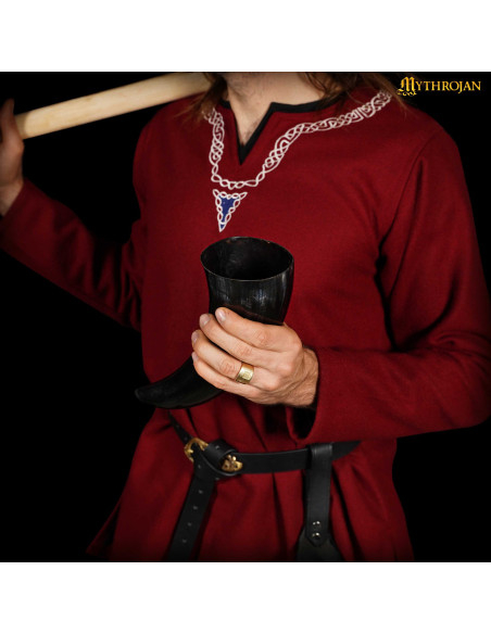 Corne à boire Viking avec sac (400 ml.)