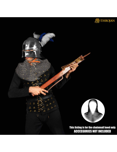 Bourreau de cotte de mailles en acier...