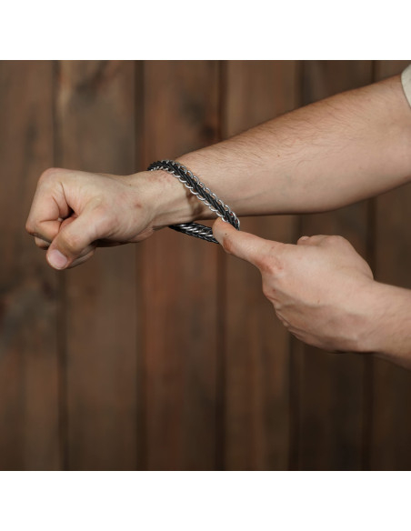 Bracelet élastique en cotte de...