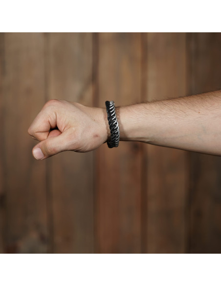 Bracelet élastique en cotte de...