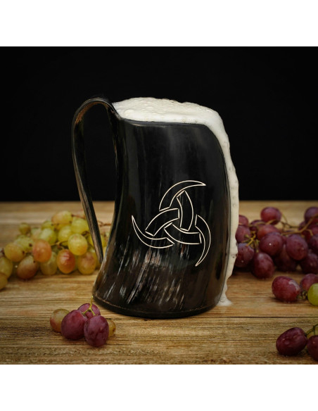 Pichet médiéval Triple corne d'Odin...