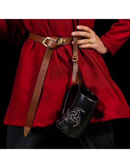 Pichet médiéval Triple corne d'Odin...