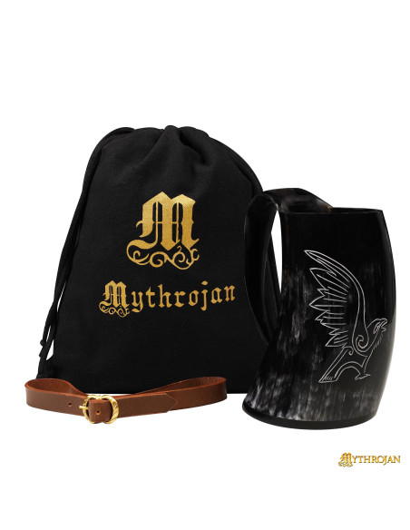 Pichet médiéval design corbeau (600 ml.)