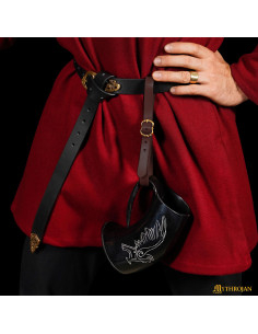 Pichet médiéval design corbeau (600 ml.) 2