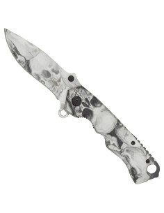 Couteau crâne SCK avec bouton de pouce