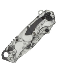 Couteau crâne SCK avec bouton de pouce 2