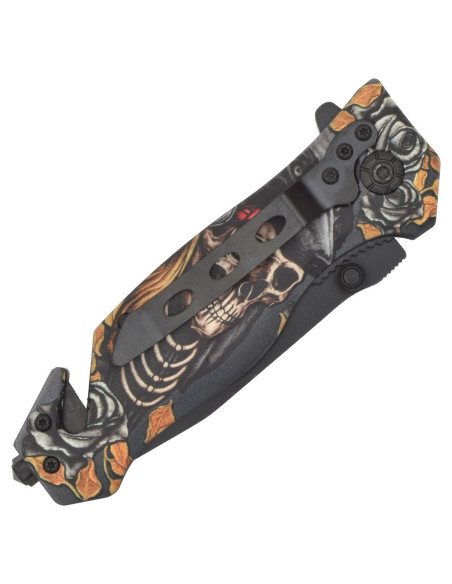 Couteau de sauvetage crâne SCK,...