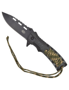 Couteau tactique SCK avec corde et briquet