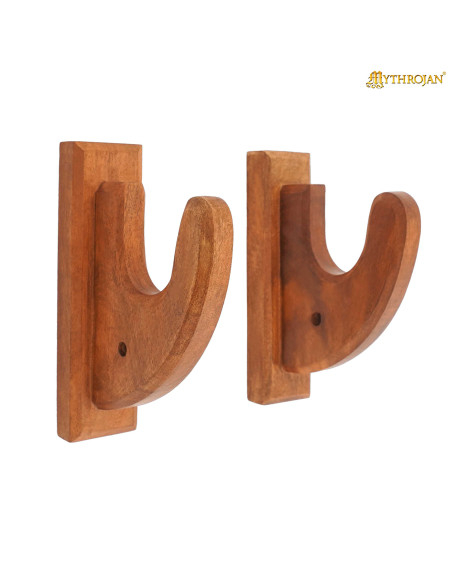 Support mural en bois pour accrocher...