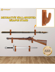 Support mural en bois pour accrocher des pistolets ou des... 2
