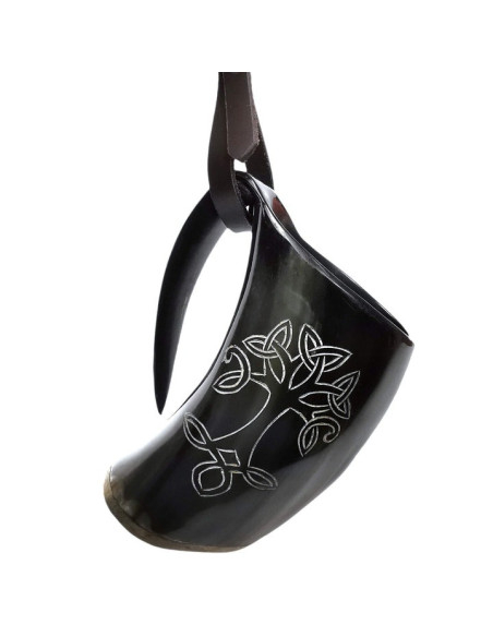 Pichet Viking médiéval avec sangle...