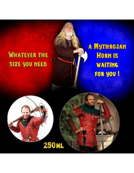 Corne à boire viking modèle Dama...