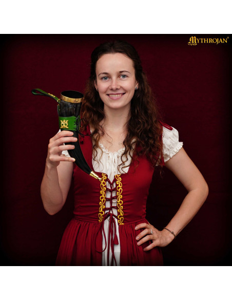 Corne à boire viking Lady Elegant...