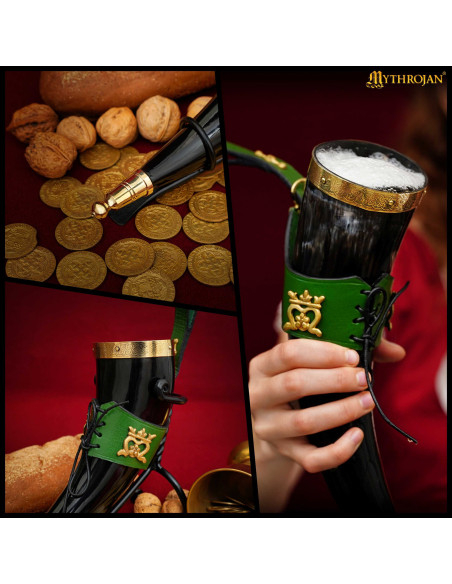 Corne à boire viking Lady Elegant...