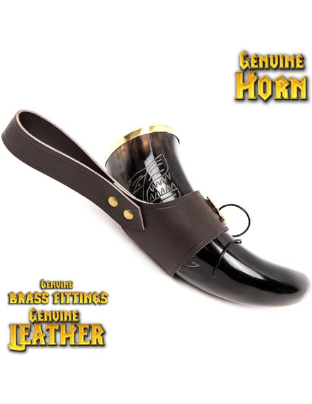 Corne à boire Viking Roi du Nord...