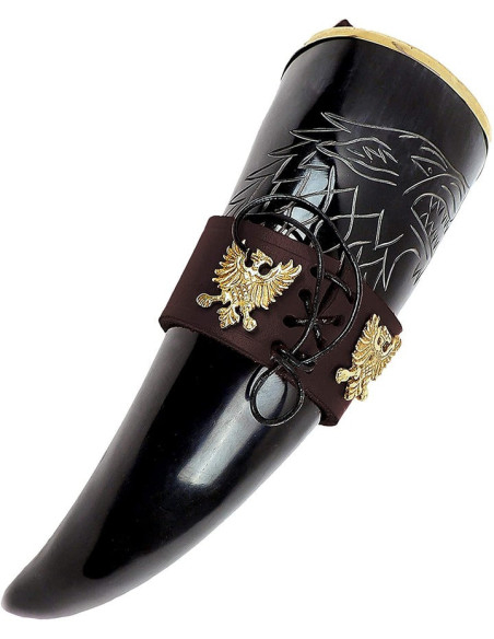 Corne à boire Viking Roi du Nord...