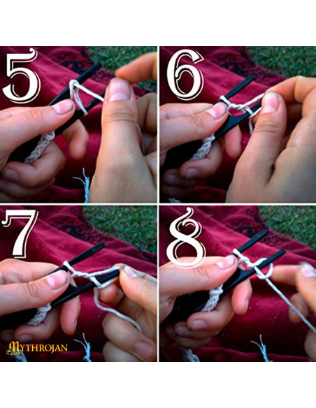 Outil de tressage de corde en corne...