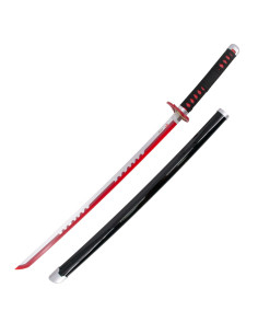 Katana en bambou LED Mingshao Kamado Tanjirou, Demon Slayer