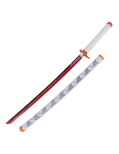 Katana en bambou LED Rengoku Kyoujurou, Demon Slayer