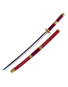 Katana en bambou LED Sandai Kitetsu de Zoro de One Piece