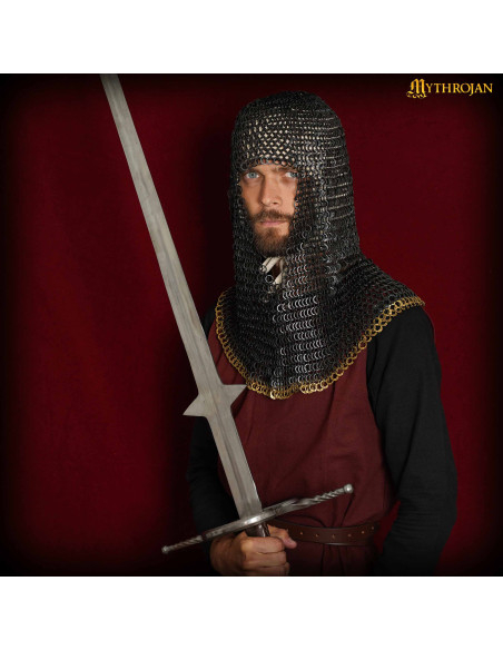 Exécuteur cotte de mailles anneaux...