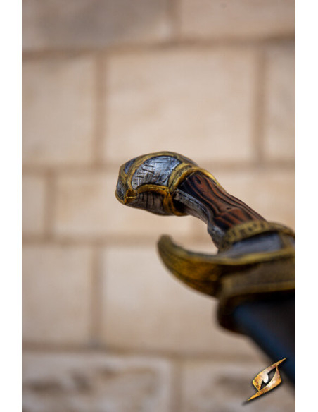 Épée Falcata en latex pour LARP, 100 cm.