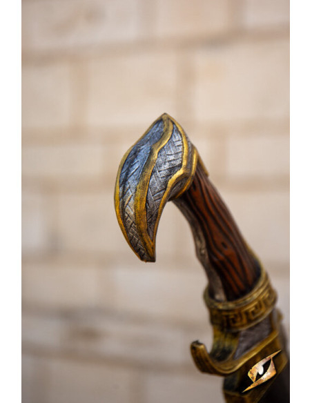 Épée Falcata en latex pour LARP, 100 cm.