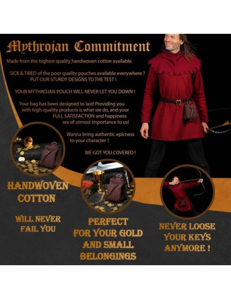 Porte-monnaie avec cordon pour...