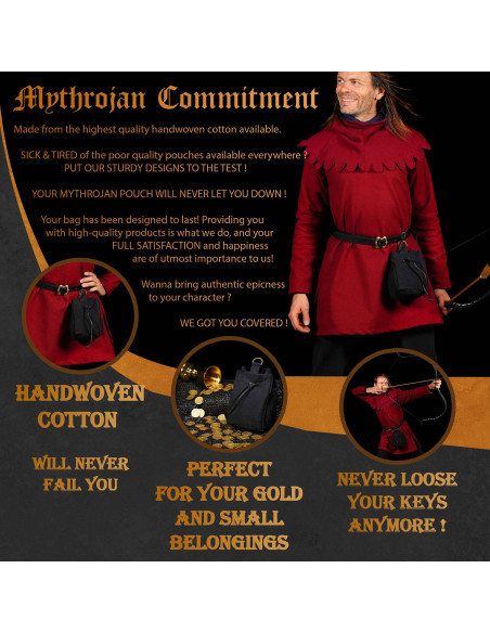 Porte-monnaie avec cordon pour...