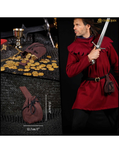 Porte-monnaie médiéval à suspendre...