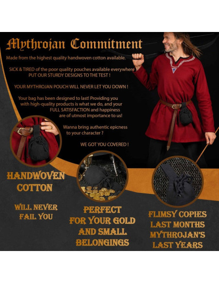 Porte-monnaie médiéval à suspendre...