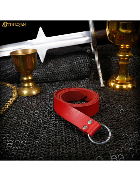 Ceinture viking avec boucle ronde,...