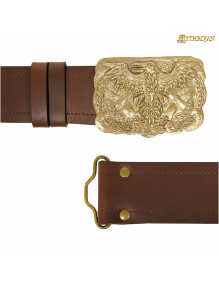 Ceinture viking bande simple boucle...