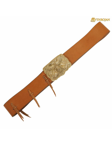 Ceinture viking vintage boucle en...