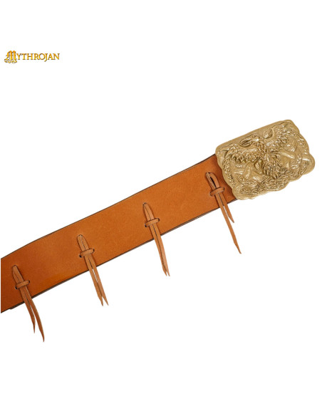 Ceinture viking vintage boucle en...