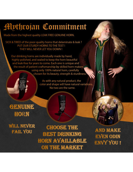Corne viking pour boire modèle...