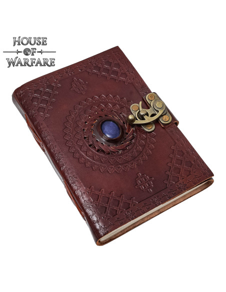 Journal médiéval en cuir embossé...