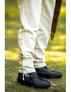 Pantalon médiéval Arvo, couleur chanvre 2