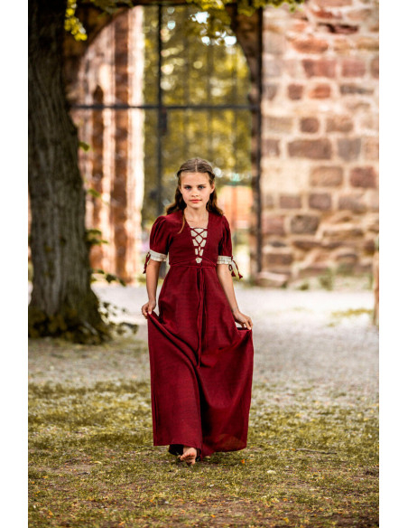 Robe médiévale d'été pour filles Robe médiévale d'été pour filles