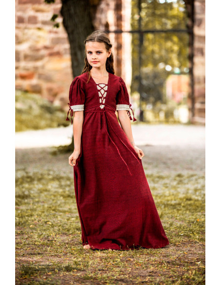 Robe médiévale d'été pour filles Robe médiévale d'été pour filles