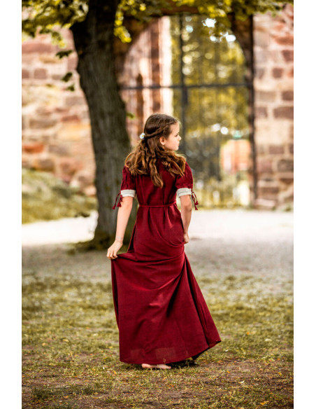 Robe médiévale d'été pour filles Robe médiévale d'été pour filles