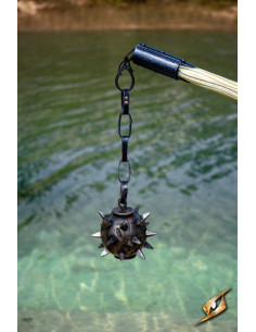 Tête pour masse Lockard LARP et Cosplay, couleur noire 2