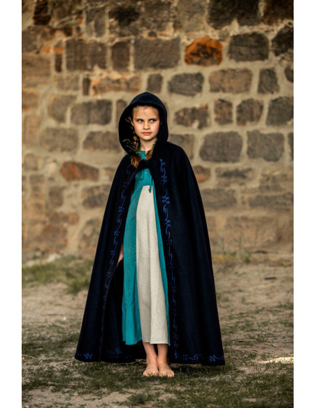 Cape en laine pour enfant, avec...