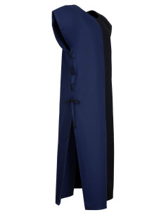 Tabard médiéval modèle Gilbert, couleur bleu-noir 2