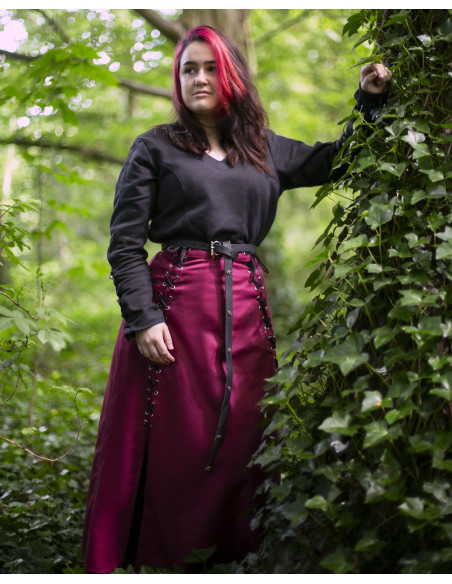 Jupe médiévale en coton modèle...