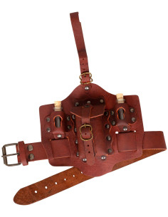 Pochette médiévale avec potions modèle Trinity, plusieurs...