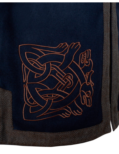 Tunique vikingue homme en laine...