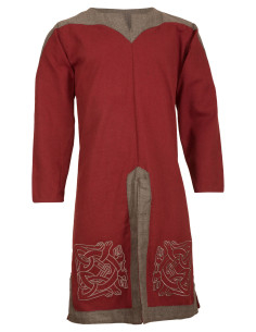 Tunique vikingue homme en coton modèle Norgaard