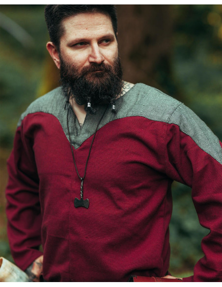 Tunique vikingue homme en coton...